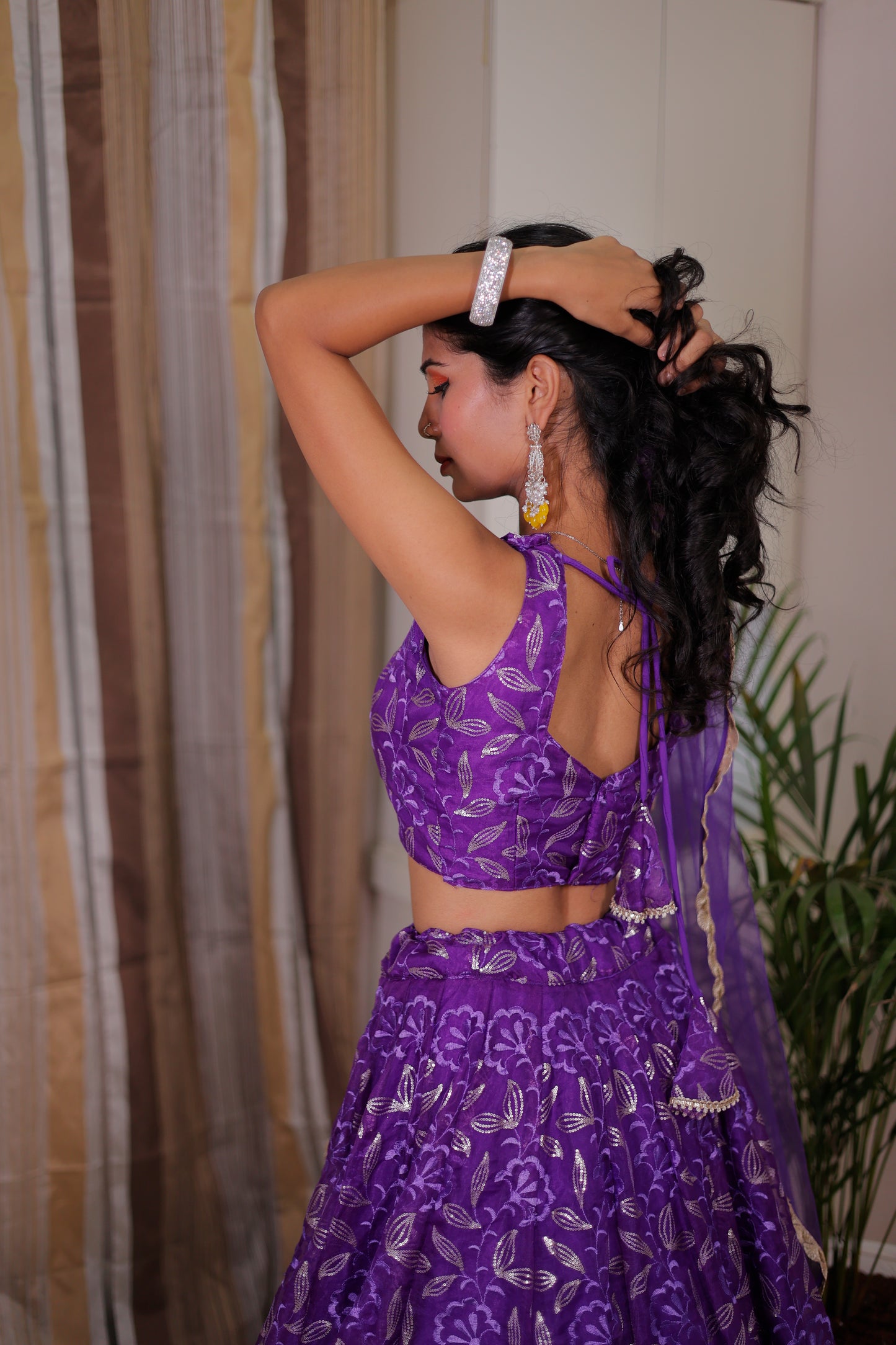 Organza Lehenga for Women